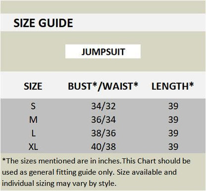 Darzi Women's Polyester Floral Print Jumpsuit